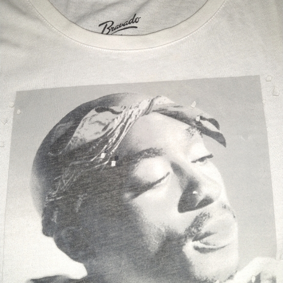 Tupac Shakur graphic t shirt - Picture 2 of 2